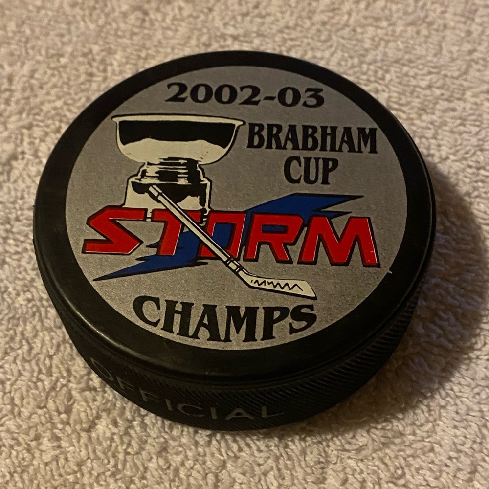 Toledo Storm ECHL Vintage Hockey Puck